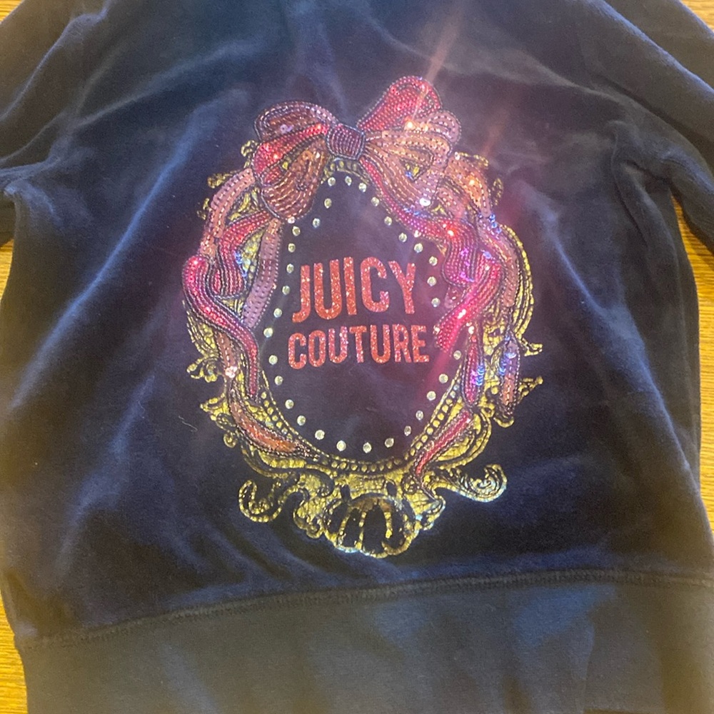 Juicy couture velour 2 piece tracksuit EUC